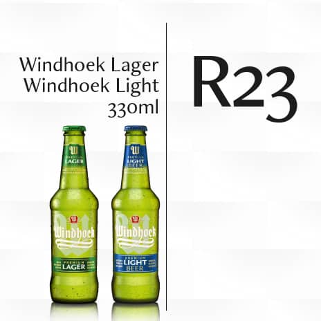 Windhoek Lager | Windhoek Light 330 ml