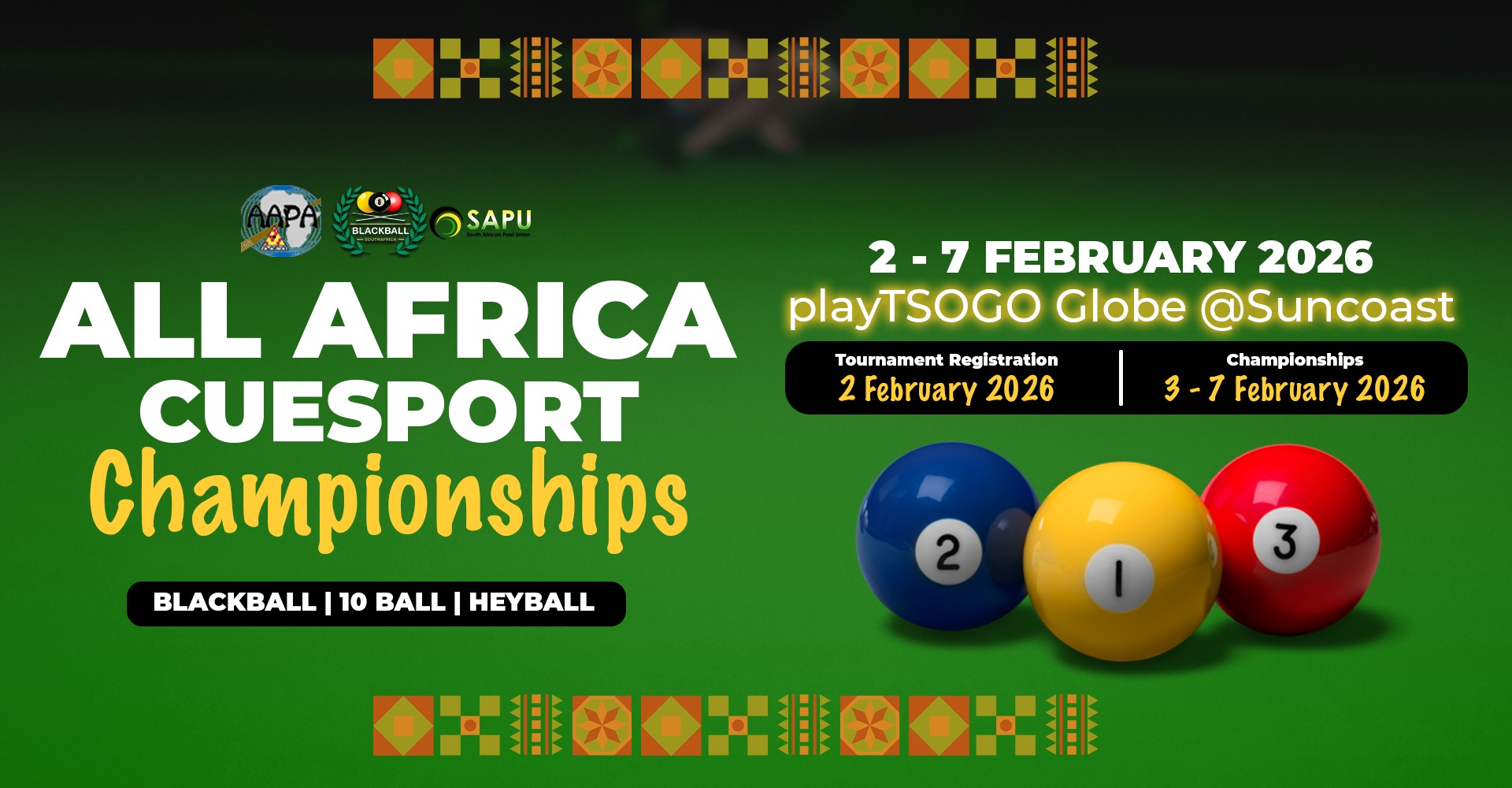 Africa’s Finest Shine at the All Africa Pool Championships